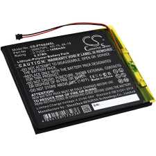 Powery Helyettesítő ebook, könyv olvasó akku Pocketbook 615, 626, 627 mp3 lejátszó akkumulátor