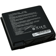 Powery Helyettesítő laptop akku Asus G55VM-ES71 asus notebook akkumulátor