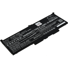 Powery Helyettesítő laptop akku Dell Latitude 13 7390 dell notebook akkumulátor