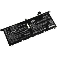 Powery Helyettesítő laptop akku Dell XPS 13-9370-D1705S dell notebook akkumulátor