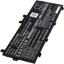 Powery Helyettesítő laptop akku Lenovo ThinkPad X13 Yoga G2 20W8002UUS lenovo notebook akkumulátor