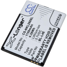 Powery Helyettesítő mobiltelefon akku Nokia 2660 Flip 4G / típus BL-L4E mobiltelefon akkumulátor