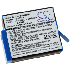 Powery Helyettesítő sportkamera akku GoPro Hero 9 sportkamera kellék