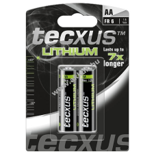Powery Tecxus líthium elem AA (mignon) típus FR6 1,5V 2db/csom. - 7-szeres élettartam ceruzaelem