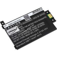 Powery Utángyártott akku Amazon típus 58-000008 mp3 lejátszó akkumulátor