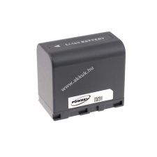 Powery Utángyártott akku JVC típus BN-VF823 2400mAh jvc videókamera akkumulátor