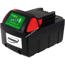 Powery Utángyártott akku Milwaukee akkus tömítő és ragasztópisztoly C18 PCG/600 4000mAh barkácsgép akkumulátor