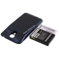 Powery Utángyártott akku Samsung GT-i9502 5200mAh kék mobiltelefon akkumulátor