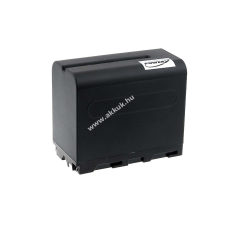 Powery Utángyártott akku Sony videokamera CCD-TR818 8000mAh fekete sony videókamera akkumulátor