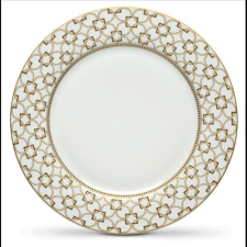 Pozzi Milano Porcelán lapostányér 27cm, Déco tányér és evőeszköz