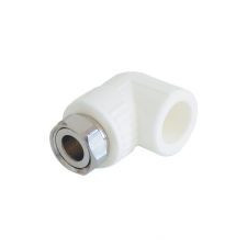  PP FÉLHOLLANDERES KÖNYÖK 20x1/2&quot; FEHÉR KALDE hűtés, fűtés szerelvény