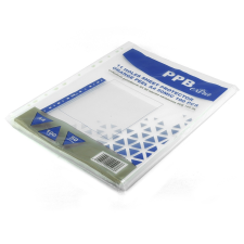 PPB Genotherm lefűzhető, A4 50 micron narancsos PPB EXTRA 100 db/csomag lefűző