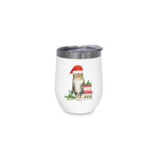 PPD.604563 Rozsdamentes acél hőtartó pohár 0,35l, Christmas Kitty termosz
