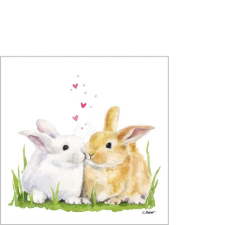 PPD.B225002542 Easter Kiss papírszalvéta 25x25cm,20db-os papírárú, csomagoló és tárolóeszköz