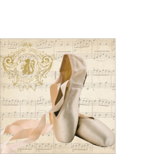 PPD Concerto Ballet papírszalvéta 25x25cm,20db-os konyhai eszköz