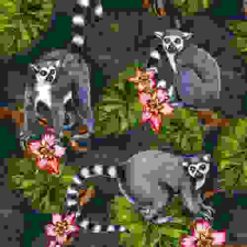 PPD Midnight Madagaskar papírszalvéta 33x33cm, 20db-os konyhai eszköz