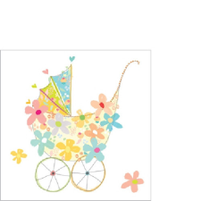 PPD Oh Baby! papírszalvéta 25x25cm, 20db-os konyhai eszköz