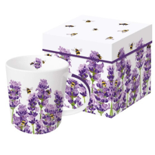 PPD Porcelánbögre 0,35L dobozban,Bees &amp; Lavender bögrék, csészék
