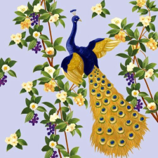  PPD Sommerappartement Pfau papírszalvéta 33x33cm, 20db-os papírárú, csomagoló és tárolóeszköz