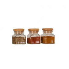  Practic 3 darabos fûszertároló üveg készlet 120 ml President Line 82665 konyhai eszköz