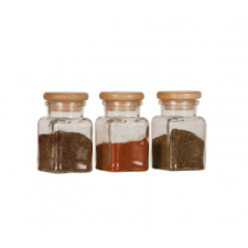  Practic 3 darabos fûszertároló üveg készlet 150 ml President Line 82666 konyhai eszköz