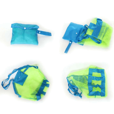 Practico Hálós strandtáska kék kézitáska és bőrönd