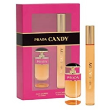 Prada Candy Ajándékszett, Eau de Parfum 10ml + Eau de Parfum 7ml, női kozmetikai ajándékcsomag