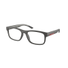 Prada Linea Rossa PS04QV 16X1O1 Grigio Metal Demo Lens szemüveg