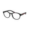 Prada Linea Rossa PS07PV DG01O1 Black Rubber Demo Lens szemüveg