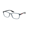 Prada Linea Rossa PS07RV CZH1O1 Transparent Azure Demo Lens szemüveg