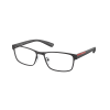 Prada Linea Rossa PS50GV DG01O1 LIFESTYLE Rubber Black Demo Lens szemüveg