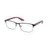 Prada Linea Rossa PS50PV YDC1O1 Black/Silver Demo Lens szemüveg