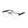 Prada Linea Rossa PS51RV TFY1O1 Blue Baltic Rubber/Silver Demo Lens szemüveg