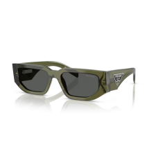 Prada PR09ZS 25A40L TRANSPARENT MILITARY GREEN DARK GREY napszemüveg napszemüveg