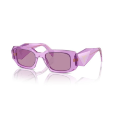 Prada PR17WS 13R07Q TRANSPARENT AMETHYST DARK VIOLET MIRROR SILVER INT napszemüveg
