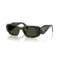 Prada PR17WS 19Z1I0 TRANSPARENT BOTTLE DARK GREEN napszemüveg