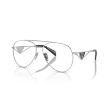 Prada PR73ZS 1BC08N SILVER CLEAR BLUE LIGHT FILTER napszemüveg