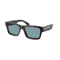 Prada PR 25ZS 18I04D Purple Tortoise Polarized Green napszemüveg