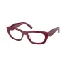 Prada PR D09V 23L1O1 Brown Marsala Demo Lens szemüveg