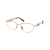 Prada PR D52V 22L1O1 Rose Gold Demo Lens szemüveg