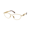 Prada PR D52V 5AK1O1 Gold Demo Lens szemüveg