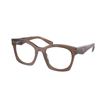 Prada PRA05V 17O1O1 Transparent Brown Demo Lens szemüveg szemüvegkeret