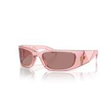 Prada PRA14S 19Q10D TRANSPARENT PEACH LIGHT BROWN napszemüveg