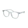 Prada PRA15V 19T1O1 Transparent Azure Demo Lens szemüveg