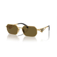 Prada PRA51S 15N01T MATTE GOLD DARK BROWN napszemüveg