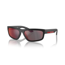 Prada Sport PS05ZS DG008F BLACK RUBBERED DARK GREY MIRROR BLUE/RED napszemüveg