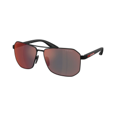 Prada Sport PS A53S DG008F Rubber Black Dark Grey Mirror Blue/Red napszemüveg