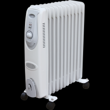 PRAKTIKER ELECTRIC OLAJRADIÁTOR 2500W ÁLLÍTHATÓ TERMOSZTÁT fűtőtest, radiátor