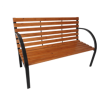 Praktiker Outdoor KERTI PAD 122X60X83CM FENYŐ FÁBÓL ACÉL KERETTEL