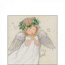 Praying angel papírszalvéta 25x25cm, 20db-os papírárú, csomagoló és tárolóeszköz